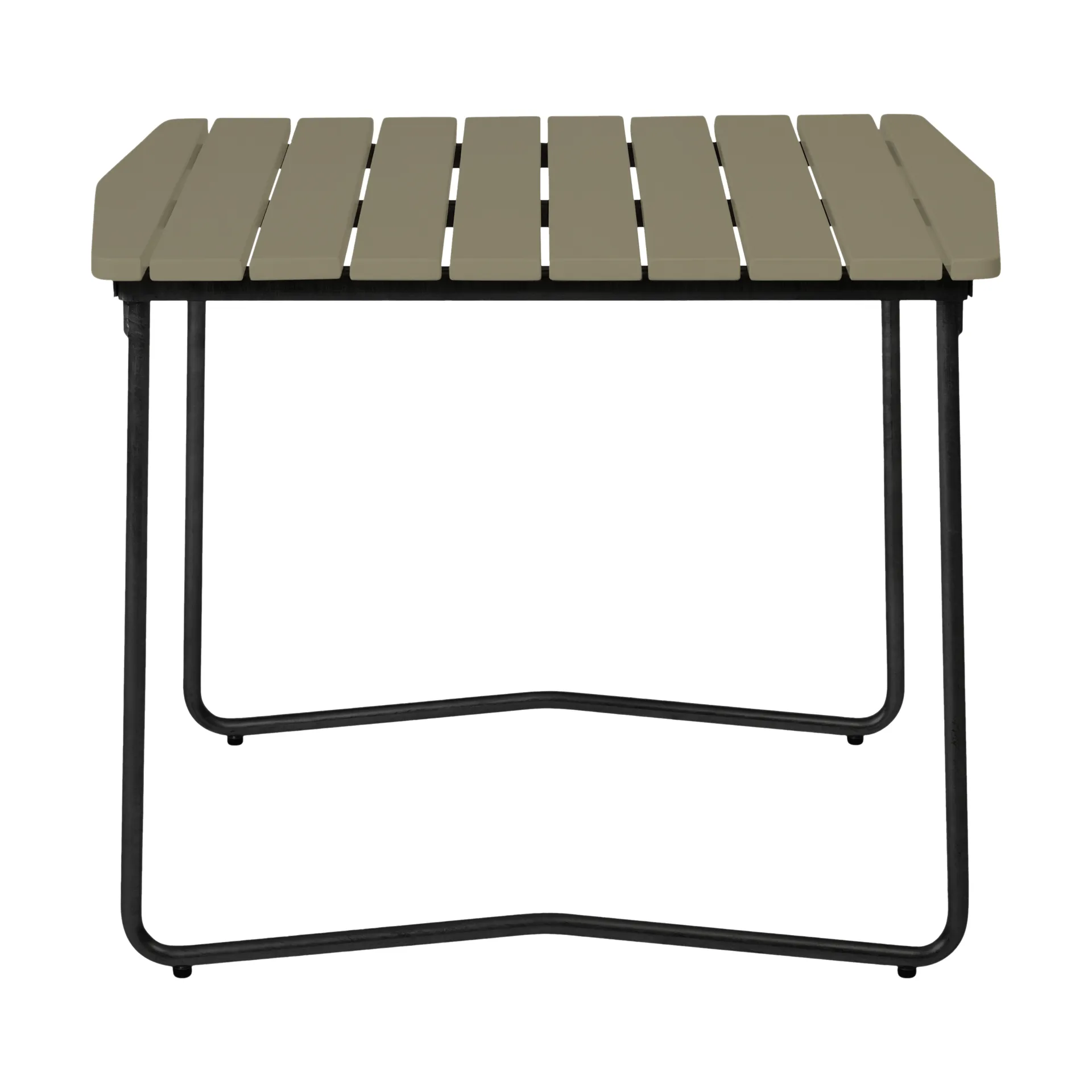 Mesa de comedor B31, Verde claro roble-negro Grythyttan Stålmöbler