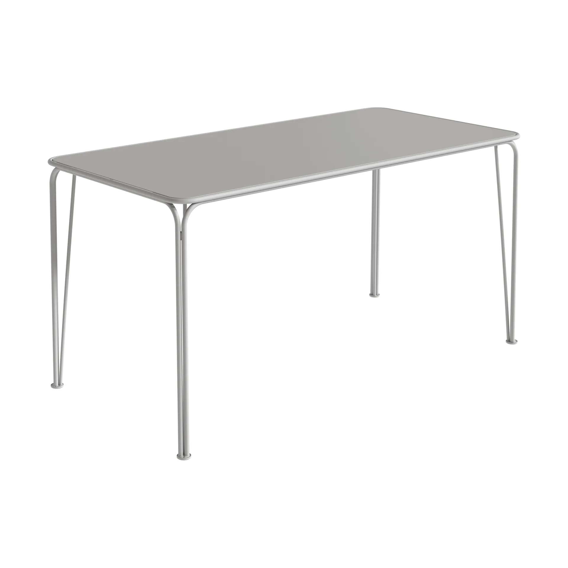 Mesa Libelle, Gray, 140 x 70 cm Grythyttan Stålmöbler
