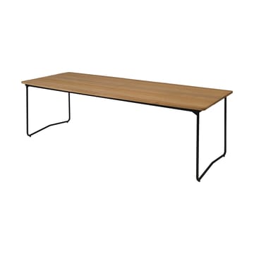 Mesa Table B31 230 cm - Roble aceitado-negro - Grythyttan Stålmöbler