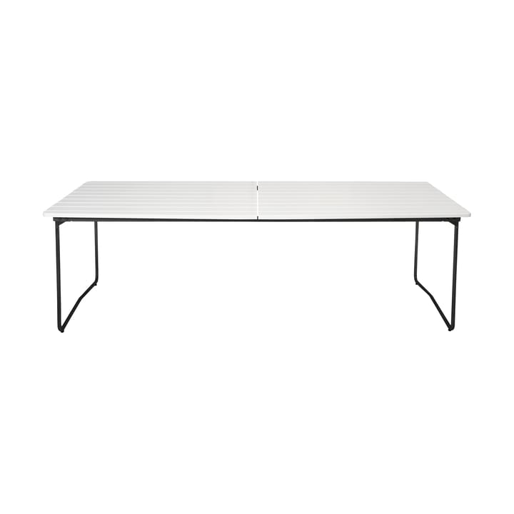 Mesa Table B31 230 cm - Roble lacado blanco-negro - Grythyttan Stålmöbler