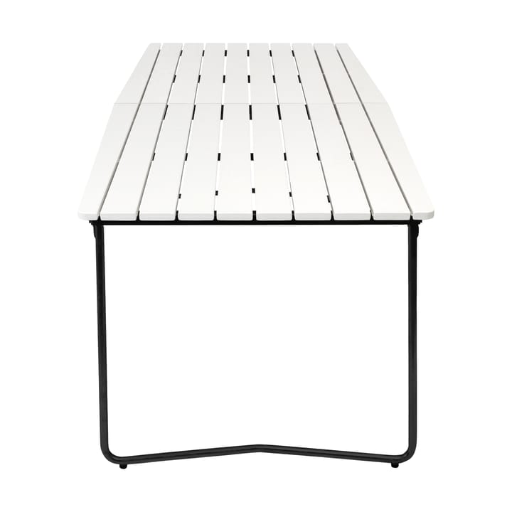 Mesa Table B31 230 cm, Roble lacado blanco-negro Grythyttan Stålmöbler