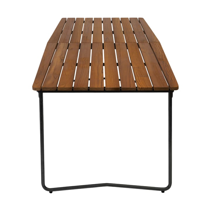 Mesa Table B31 230 cm, Teca sin tratar-negro Grythyttan Stålmöbler