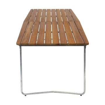 Mesa Table B31 230 cm - Teca sin tratar - patas galvanizadas - Grythyttan Stålmöbler