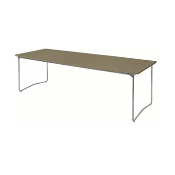 Mesa Table B31 230 cm - Verde claro roble-acero galvanizado - Grythyttan Stålmöbler
