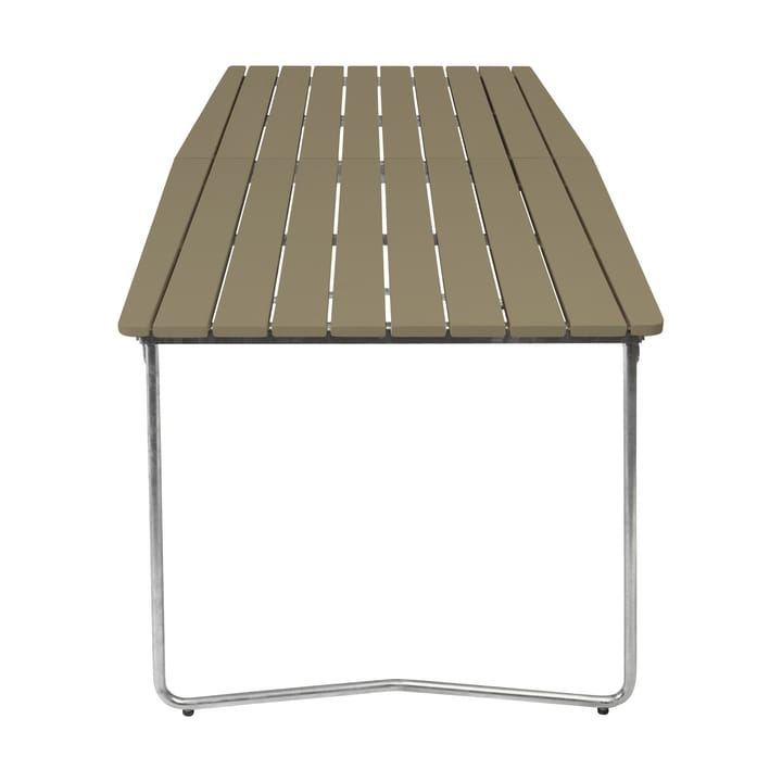 Mesa Table B31 230 cm, Verde claro roble-acero galvanizado Grythyttan Stålmöbler