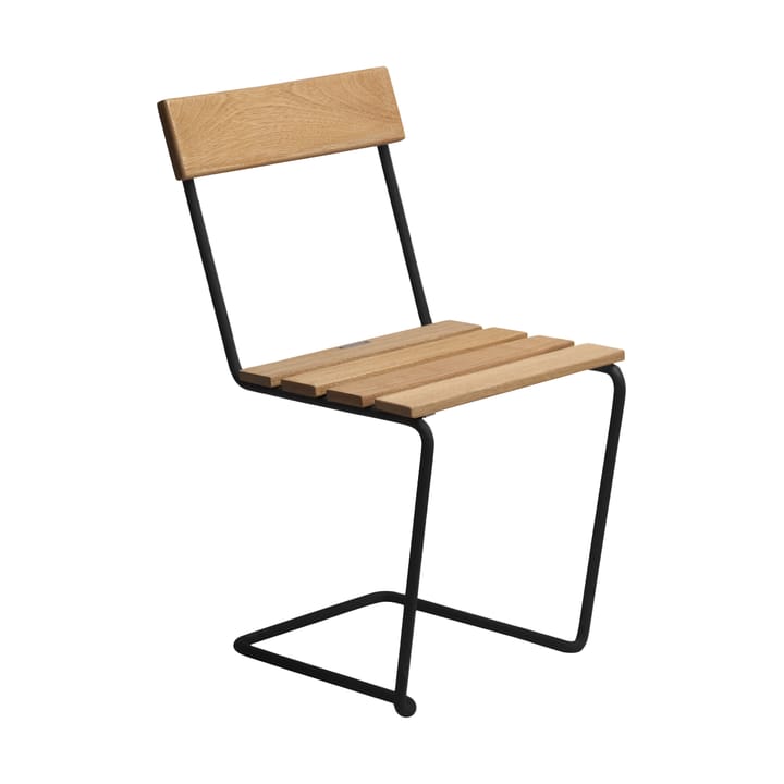 Silla 1 - Roble aceitado-negro - Grythyttan Stålmöbler