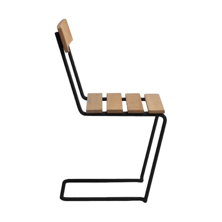Silla 1, Roble aceitado-negro Grythyttan Stålmöbler