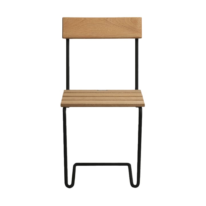 Silla 1, Roble aceitado-negro Grythyttan Stålmöbler