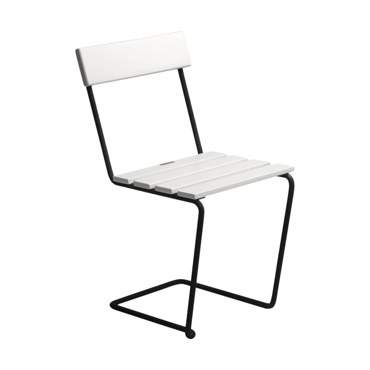Silla 1 - Roble tratado blanco-negro - Grythyttan Stålmöbler