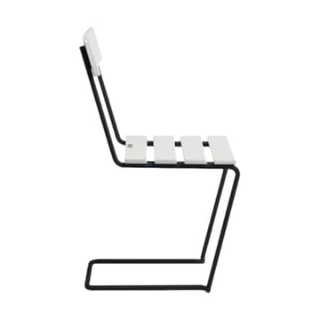 Silla 1 - Roble tratado blanco-negro - Grythyttan Stålmöbler