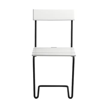 Silla 1 - Roble tratado blanco-negro - Grythyttan Stålmöbler