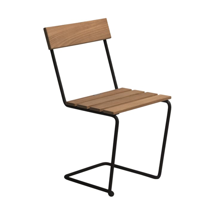 Silla 1 - Teca sin tratar-negro - Grythyttan Stålmöbler
