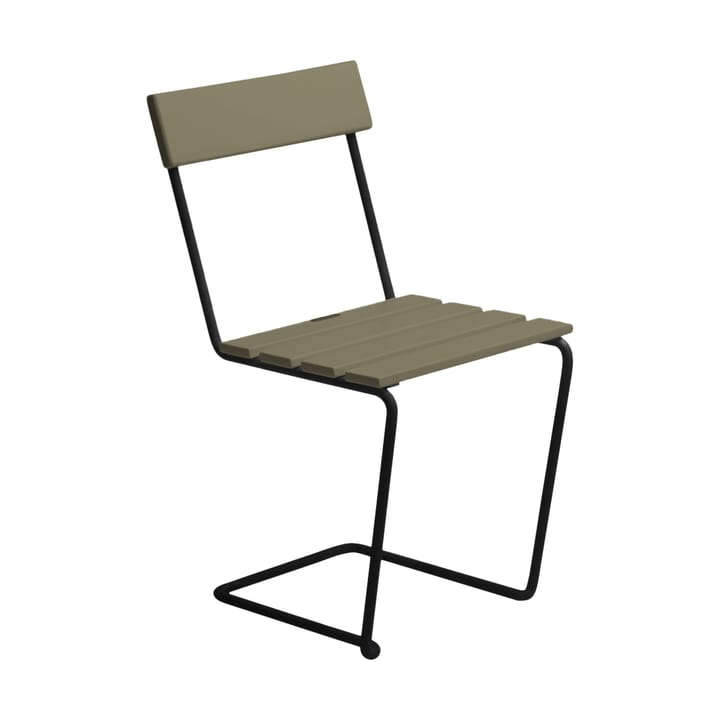 Silla 1 - Verde claro roble-negro - Grythyttan Stålmöbler