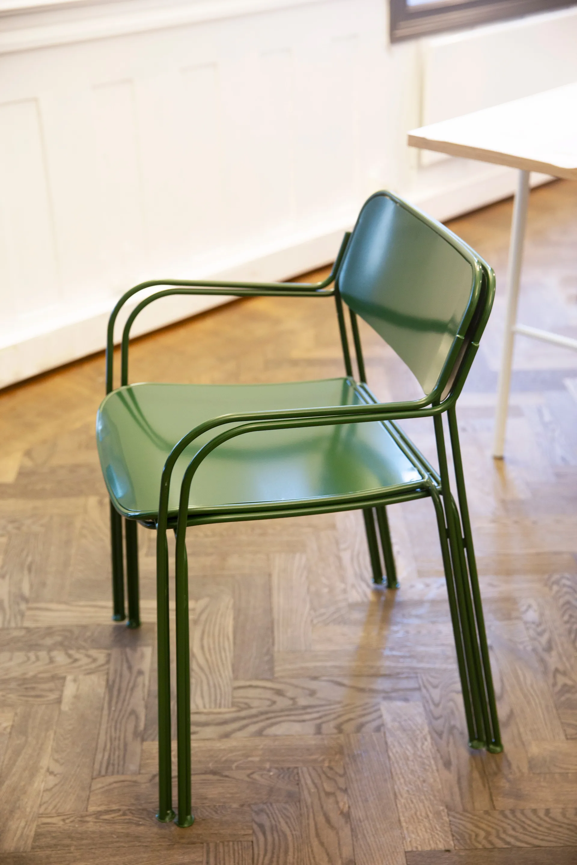 Silla Chair Libelle, Verde Grythyttan Stålmöbler