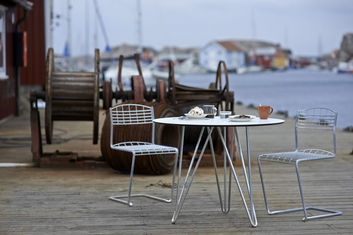 Silla High Tech, Galvanizado en caliente Grythyttan Stålmöbler
