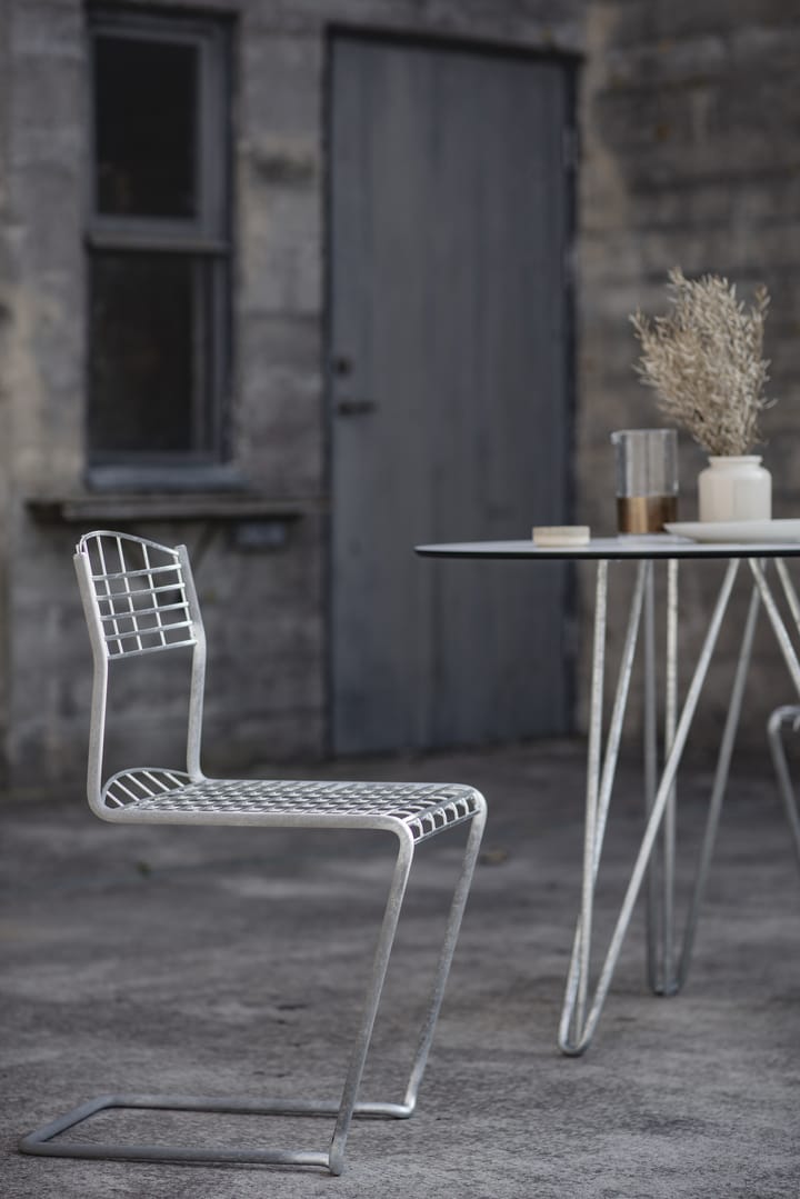 Silla High Tech, Galvanizado en caliente Grythyttan Stålmöbler