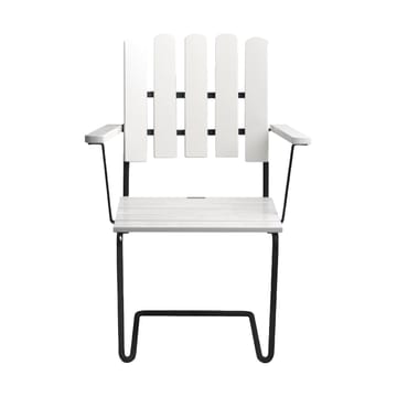 Sillón A2 - Laca blanca roble-negro - Grythyttan Stålmöbler