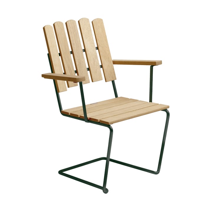 Sillón A2 - Pino aceitado-verde - Grythyttan Stålmöbler