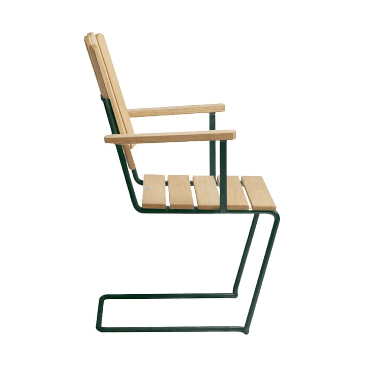Sillón A2, Pino aceitado-verde Grythyttan Stålmöbler