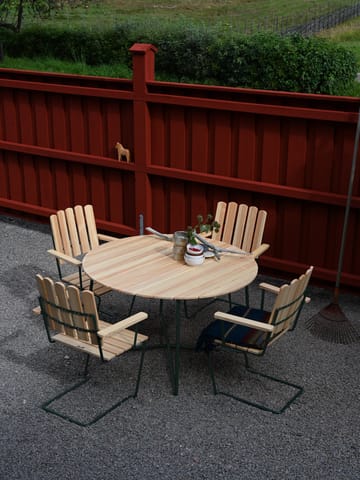 Sillón A2 - Pino aceitado-verde - Grythyttan Stålmöbler
