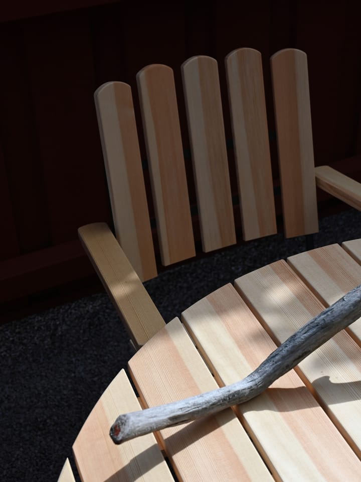 Sillón A2, Pino aceitado-verde Grythyttan Stålmöbler