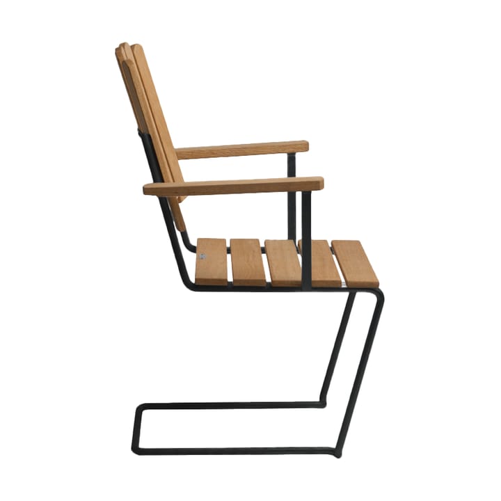 Sillón A2, Roble aceitado-negro Grythyttan Stålmöbler