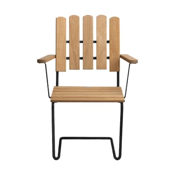 Sillón A2 - Roble aceitado-negro - Grythyttan Stålmöbler