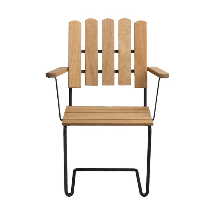 Sillón A2, Roble aceitado-negro Grythyttan Stålmöbler