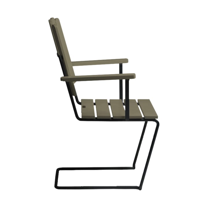 Sillón A2, Verde claro roble-negro Grythyttan Stålmöbler