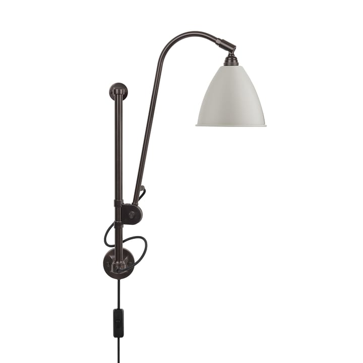 Aplique de pared Bestlite BL5 - Blanco clásico-negro - GUBI