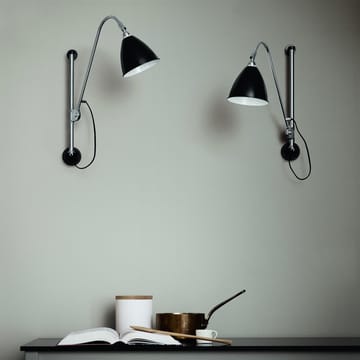 Aplique de pared Bestlite BL5 - Negro-cromo - GUBI