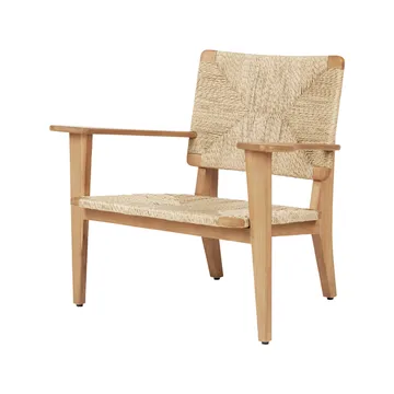 Butaca Lounge F-chair Outdoor - Teak - GUBI