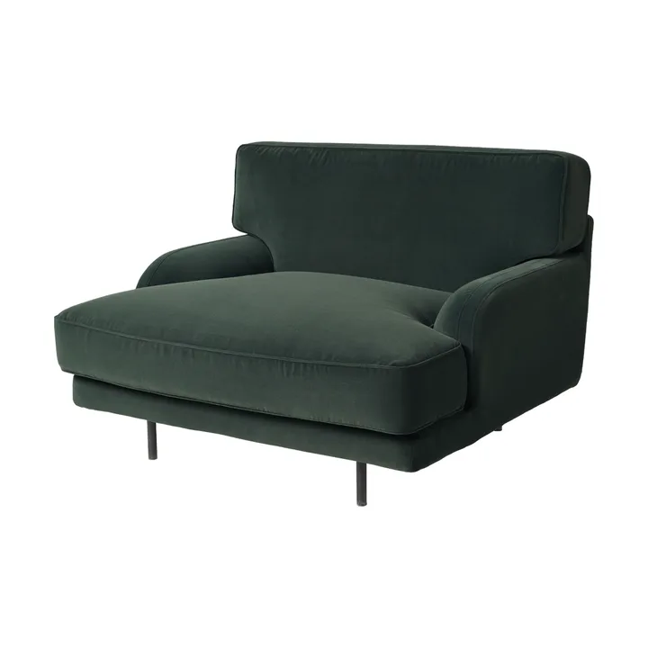 Butaca Lounge Flaneur - Asator 0984-matt black - GUBI