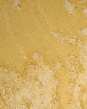 Doric mesa de centro - Honey Amber mármol, 80x80 cm - GUBI