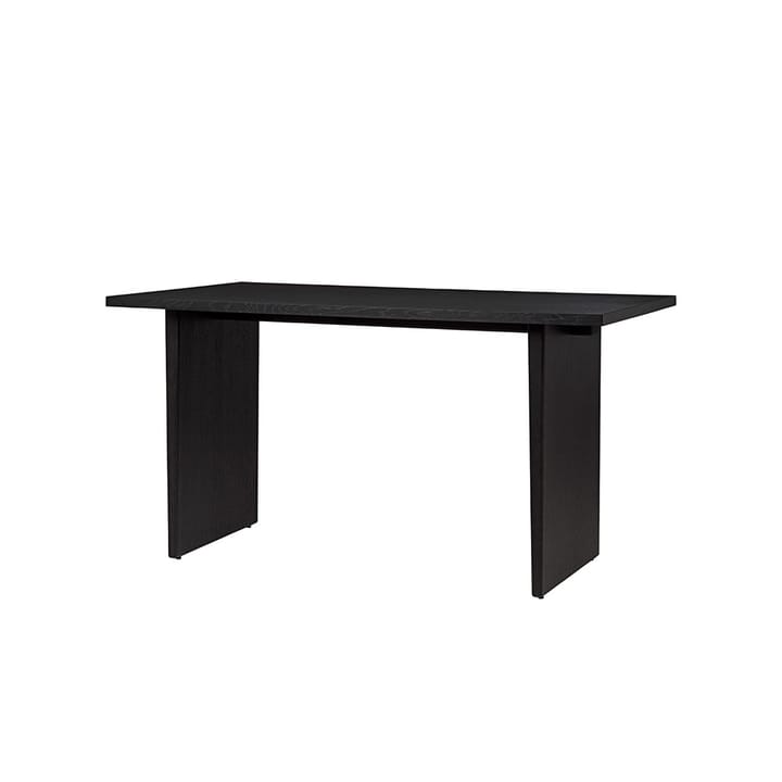 Escritorio Private - Negro, roble teñido de negro - Gubi