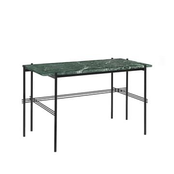 Escritorio TS Desk - Verde mármol-acero lacado negro - GUBI