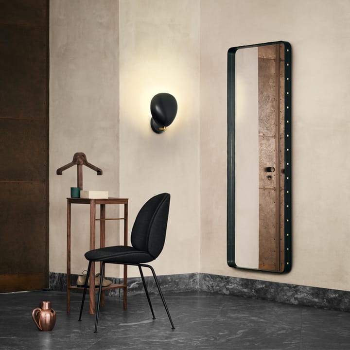 Espejo Adnet Rectangulaire, Brown, large GUBI