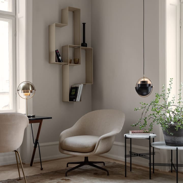 Estantería Dédal, Soft black GUBI