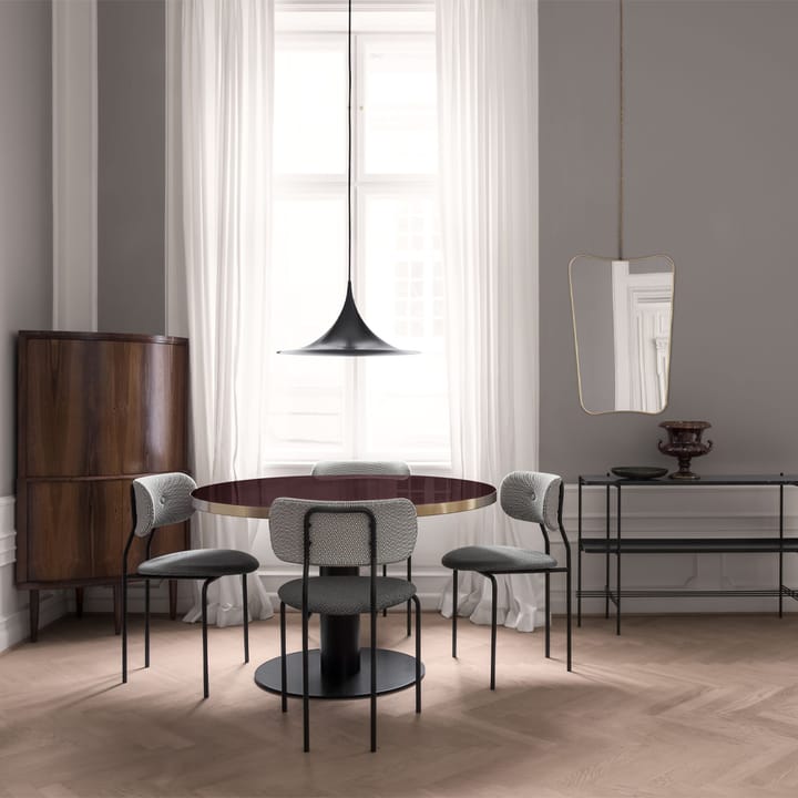 Lámpara colgante Semi Ø90, Black semi matt GUBI