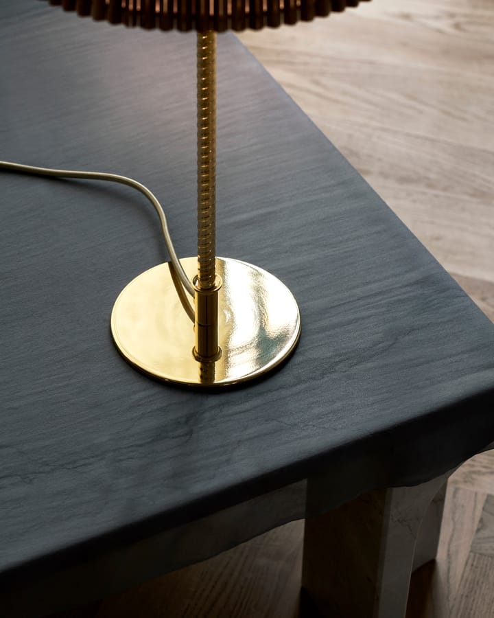 Lámpara de mesa 9205, Bambú-latón GUBI
