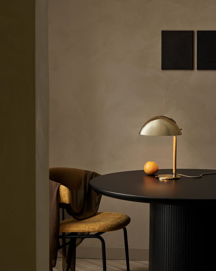 Lámpara de mesa 9209, Latón-ratán GUBI