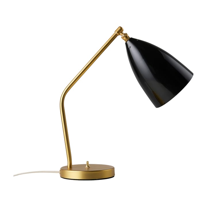 Lámpara de mesa brillante Grasshopper - Negro-bronce - Gubi