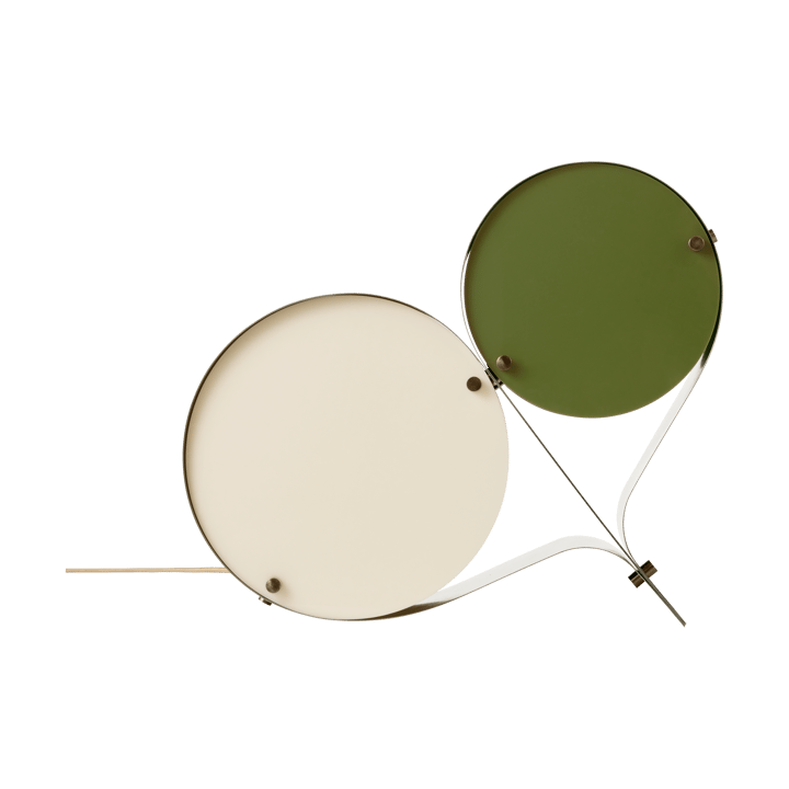 Lámpara de mesa Coppia, Ivory & olive GUBI