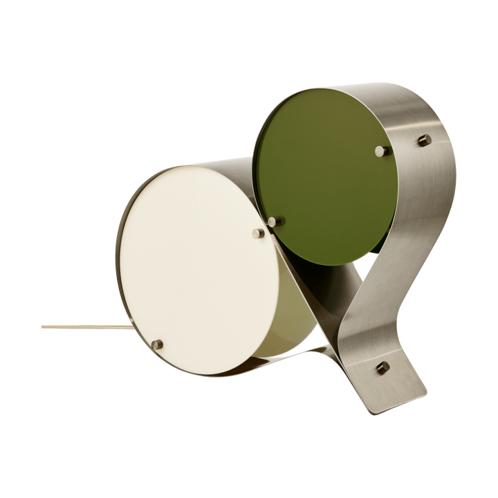 Lámpara de mesa Coppia, Ivory & olive GUBI