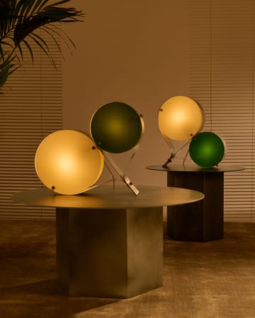 Lámpara de mesa Coppia - Ivory & olive - GUBI