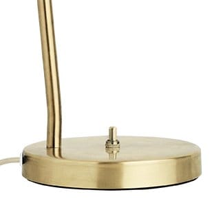 Lámpara de mesa Gräshoppa, negro GUBI