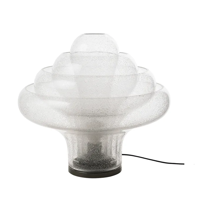 Lámpara de mesa Lotus - Bubble-cromo negro, 42 cm - GUBI