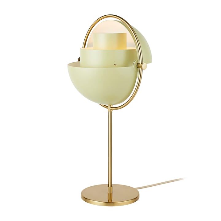 Lámpara de mesa Multi-Lite, Brass-desert sage GUBI