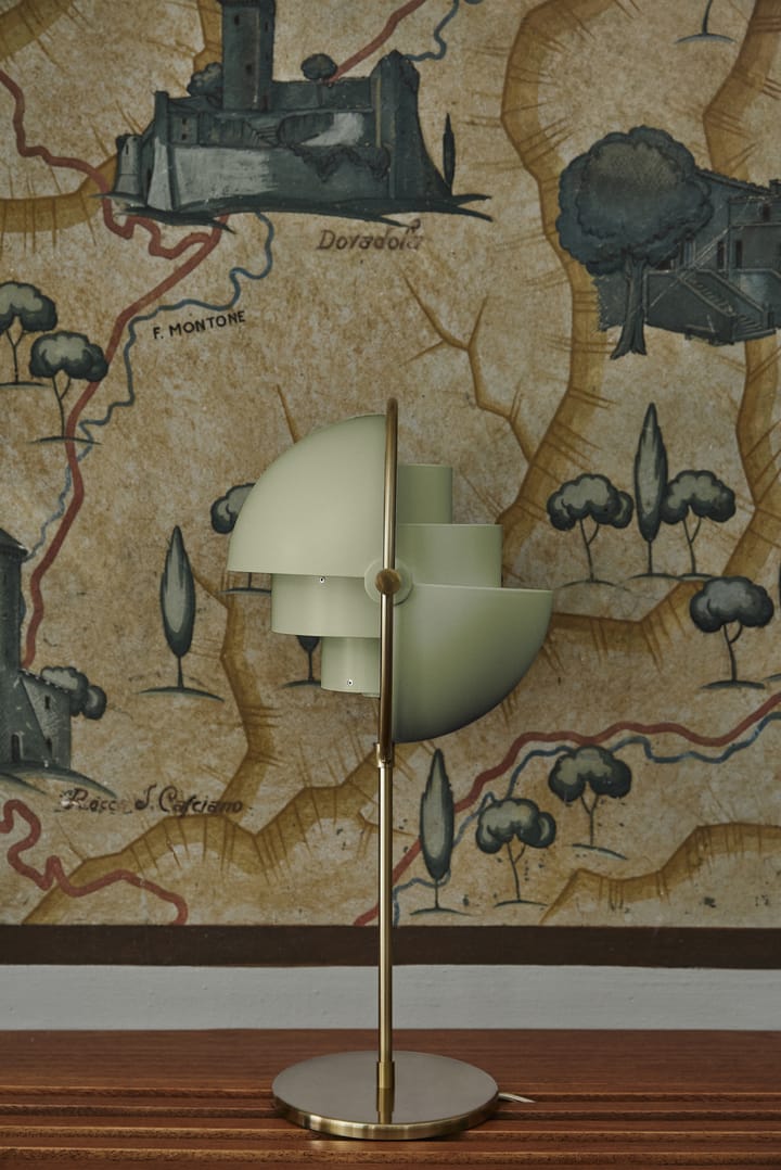 Lámpara de mesa Multi-Lite, Brass-desert sage GUBI