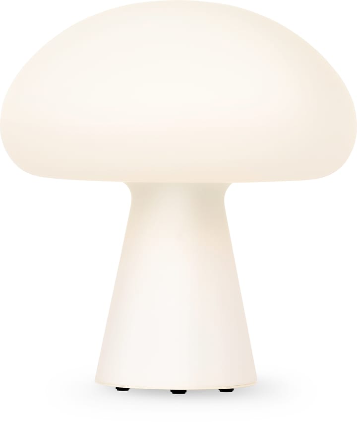 Lámpara de mesa Obello, vidrio pavonado GUBI